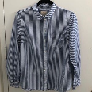 Sezane striped shirt